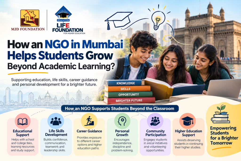 NGO in Mumbai for Donation | life foundation and MJD